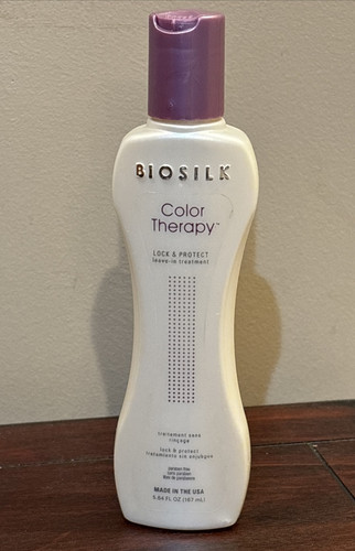 Neu ungeöffnet BioSilk Farbtherapie Lock & Protect Leave-In Behandlung 5,64 Oz.