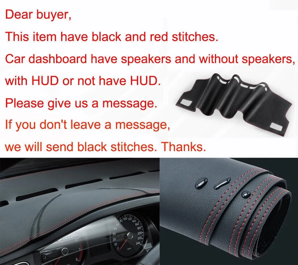 Alfombrilla de tablero antideslizante de cuero para Audi A6/A7/RS6/RS7/2020-24 Foto 2 de 4