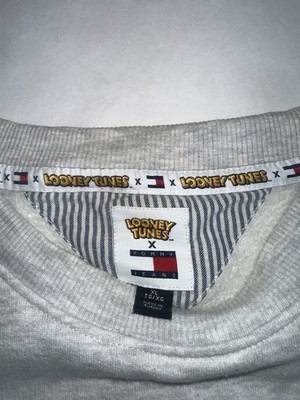 Tommy Jeans x Looney Tunes Gray Fleece Sweatshirt Men