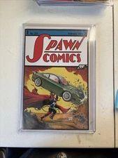 Spawn #228 Image Comics 2013 Todd McFarlane Action Comics #1 Homage Cover***