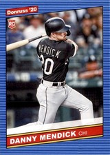 Danny Mendick 2020 Donruss 1986 Retro RC #248 Chicago White Sox