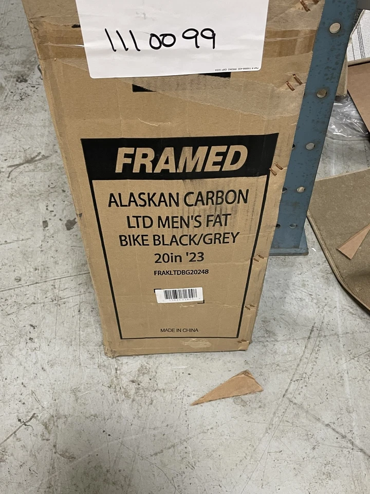 BICICLETA FAT FRAKLTDBG20248 ALASKAN CARBON LTD PARA HOMBRE ENMARCADA NEGRA/GRIS 20" 12 VELOCIDADES Foto 4 de 4
