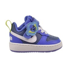 Nike Court Borough Low 2 SE "Lil Fruits" TD Toddlers' Shoes Mystic Navy/White