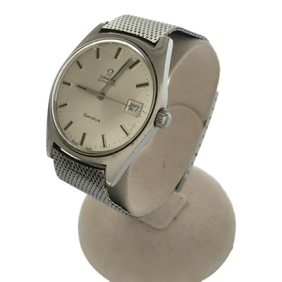Omega Geneve 自動巻き オメガ　166.041 Omega Geneve 166.041 Automatic Wristwatch Silver, Used