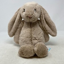 Jellycat Bashful Beige Bunny Medium 12in Plush Stuffed Animal