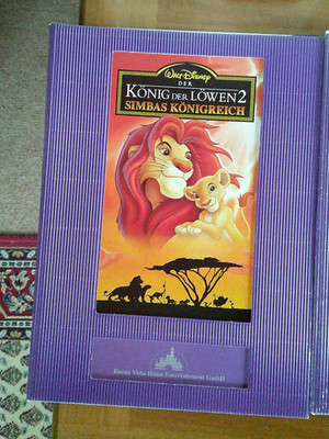 könig der löwen 2 - sammelmappe - disney - buena vista home entertainment