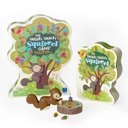 Educational Insights Sneaky Snacky Squirrel Game & Book Preschool Toddler Gift