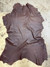 Brown Antique Spot Leather Calf hide Calfskin 8 sq. ft. for Bookbinding A8