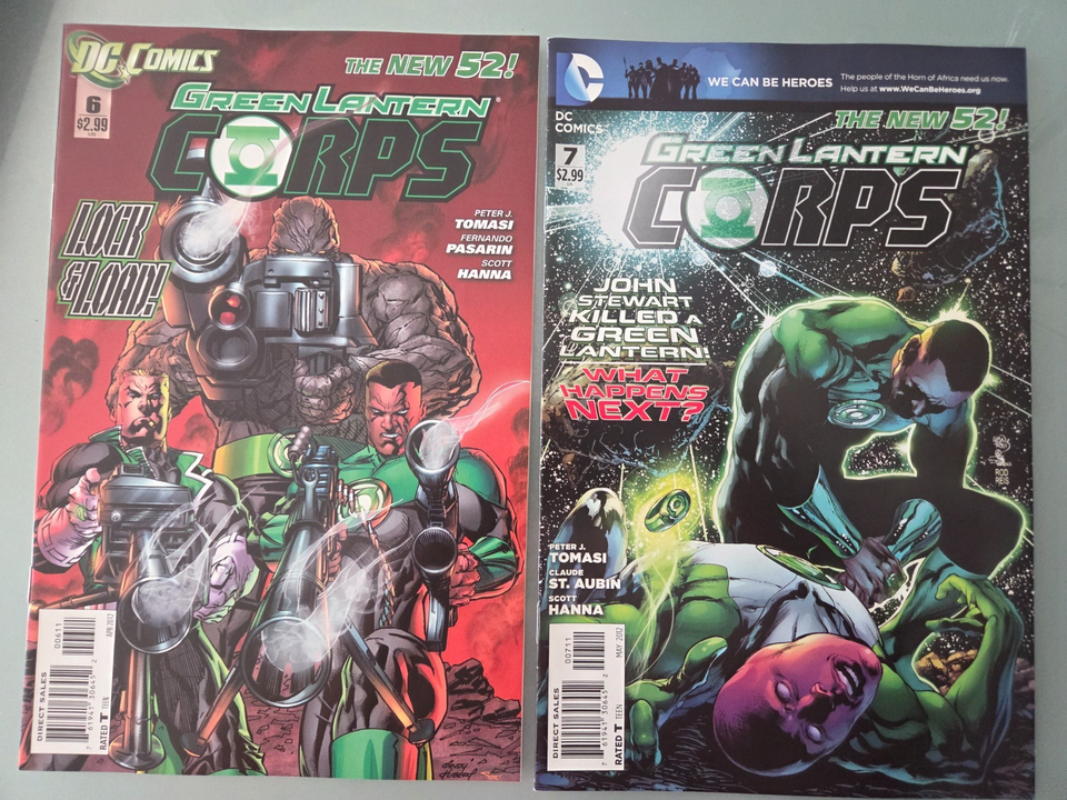 Run First Sign GREEN LANTERN CORPS #0,1-33 (2011) DC 52 COMICS FULL RUN FIRST 34 ...