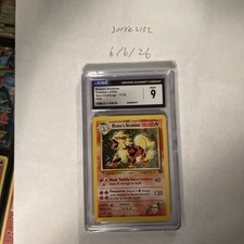 CGC 9 BLAINE'S ARCANINE 1 GYM CHALLENGE HOLO POKEMON MINT on eBay