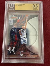 Tim Duncan 1997-98 Bowman's Best Rookie Card RC BGS 9.5 Gem Mt Spurs. rookie card picture