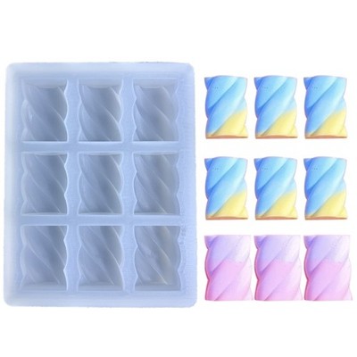 Cotton Candy Shape Fondant Moulds Easy to Use Baking Accessories for DIY Baking