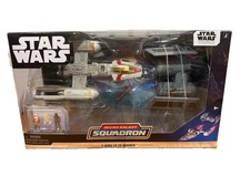Jazwares Star Wars Micro Galaxy Squadron Y-Wing Vs Tie Bomber