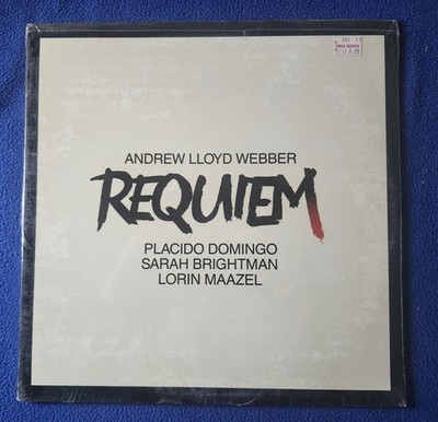 NEW/sealed Classical record:  Andrew Lloyd Webber- Requiem.  Domingo, Brightman+
