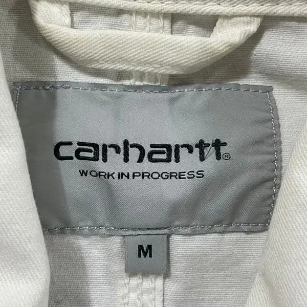 Carhartt WIP Michigan Coat White Size M B00610 Vintage thumbnail 6