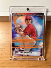 Luke Weaver Topps Chrome Freshman Flash Orange Rookie /25 #FF-16