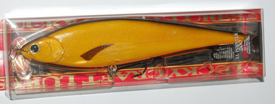 lucky craft pointer 200 slow sinking 8'' 2 1/2oz cream yellow perch pike muskie