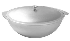 12L Cast Aluminum Kazan Cauldron with Lid – Kukmara 12.7qt Asian Pot, 14"