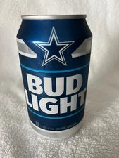 2025 BUD LIGHT Kickoff Can Dallas Cowboys NFL Empty Bottom Opened