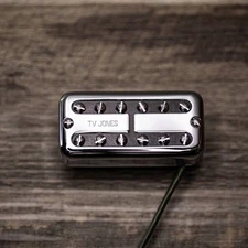 TV Jones Power Tron Bridge Electric Guitar Pickup - Universal Mount, Nickel