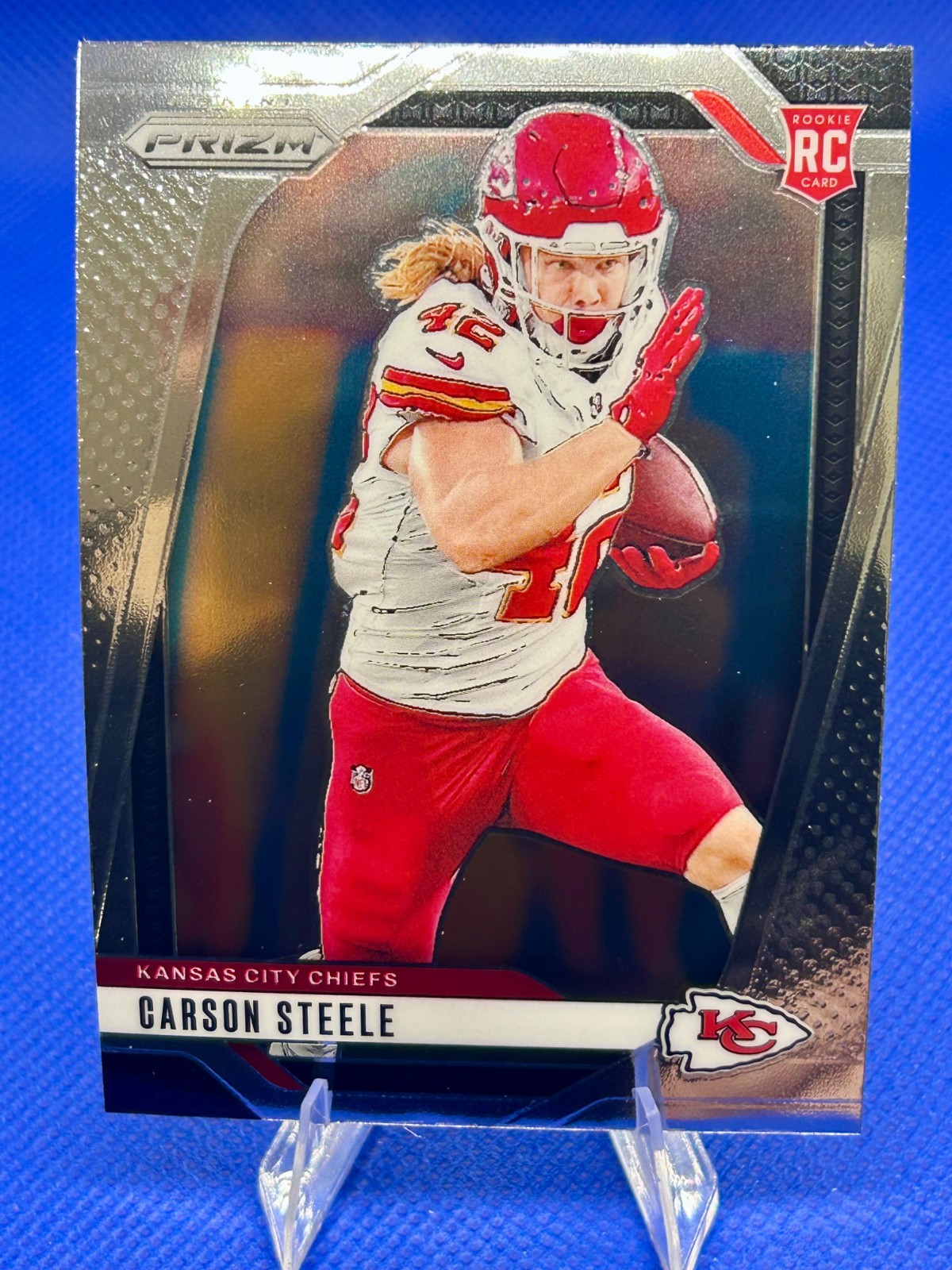 2024 Panini Prizm Football Carson Steele #377 RC