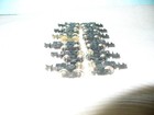 6-Pairs of UNBRANDED N-Scale 'Freight Car Trucks with couplers'-metal wheels-VG! — photo 2