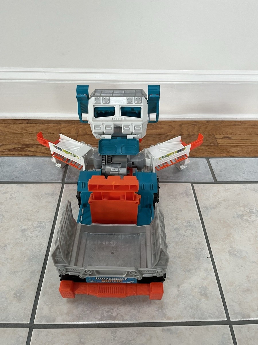Matchbox Big Boots Arctic Yeti Catcher Vehicle Transforming Truck