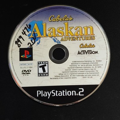 Cabela's Alaskan Adventures PS2 NTSC-U/C Tested