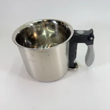de Buyer Double Boiler Bain-Marie 1-1/2 Cups w/Handle Stainless Steel