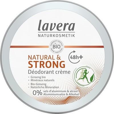 lavera Natural Strong Deo Creme Bio Ginseng Ohne Aluminium Vegan 50ml