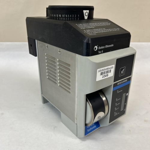 Datex Ohmeda Tec 6 Desflurane Vaporizer - Clean & Fully Functional!