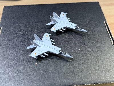 1/400 Model Soviet Mig-25 Fighter ''foxbat'' Printed Model 2Pc Finished
