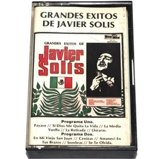 Grandes Exitos De Javier Solis (Cassette Tape) New Mex #133 PLAY TESTED