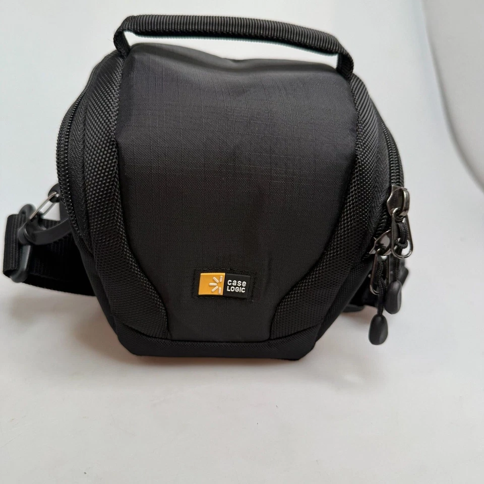 Case Logic DSLR Camera Case Black 6"x5"x4" Compact Crossbody Shoulder Strap- - Image 2 of 4