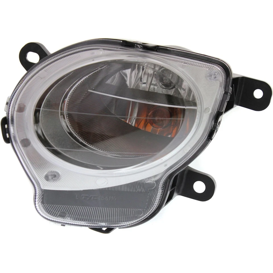 Turn Signal Light Set For 12-19 Fiat 500 Convertible Hatchback LH RH Chrome Trim - Image 2 of 4