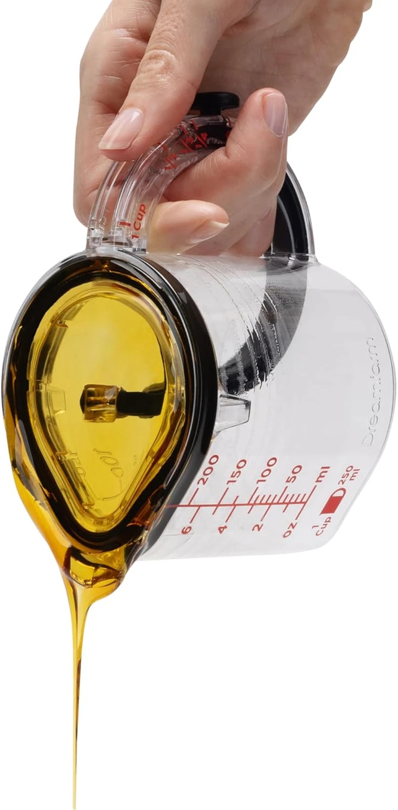Upcup All-In-1 Adjustable Measuring Cup Metric Imperial Measurements up to 1