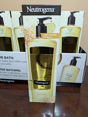 Neutrogena Body Oil Light Sesame Formula 32FL. OZ