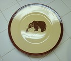 6 Chukchansi Gold Casino & Resort Bear Dinner Plates Stoneware Cabin Decor — photo 7