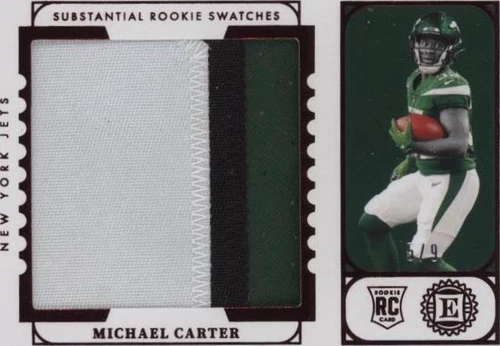 2021 Panini Encased Michael Carter #SRS-MC