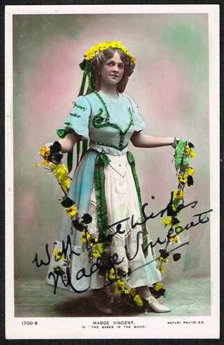 Rotary ☆ EDWARDIAN THEATRE ACTORS & ACTRESSES ☆ 1900s Postcards #1661 to #1760 - Picture 150 of 250