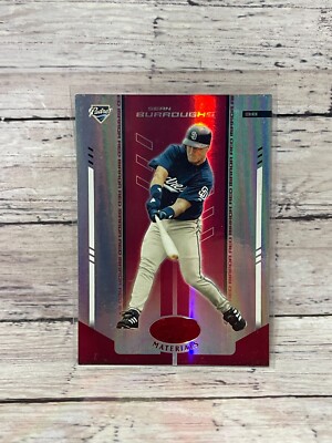 2004 Leaf Certified Materials Mirror Red (#'d/100) - #173 Sean Burroughs