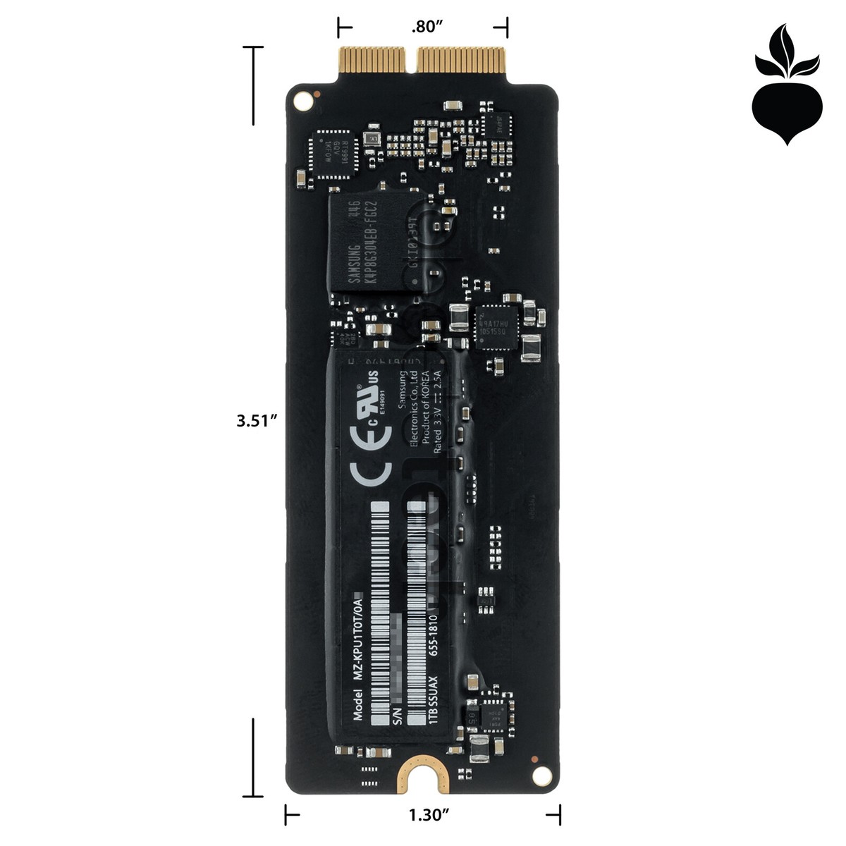 Apple 1TB Solid State Drive for Apple MacBook Pro for sale online