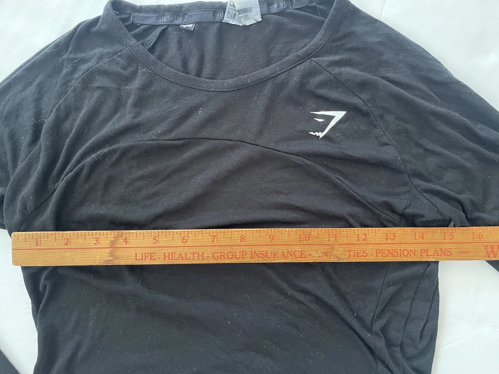 gymshark crop top long sleeve flex sports thumb holes shirt