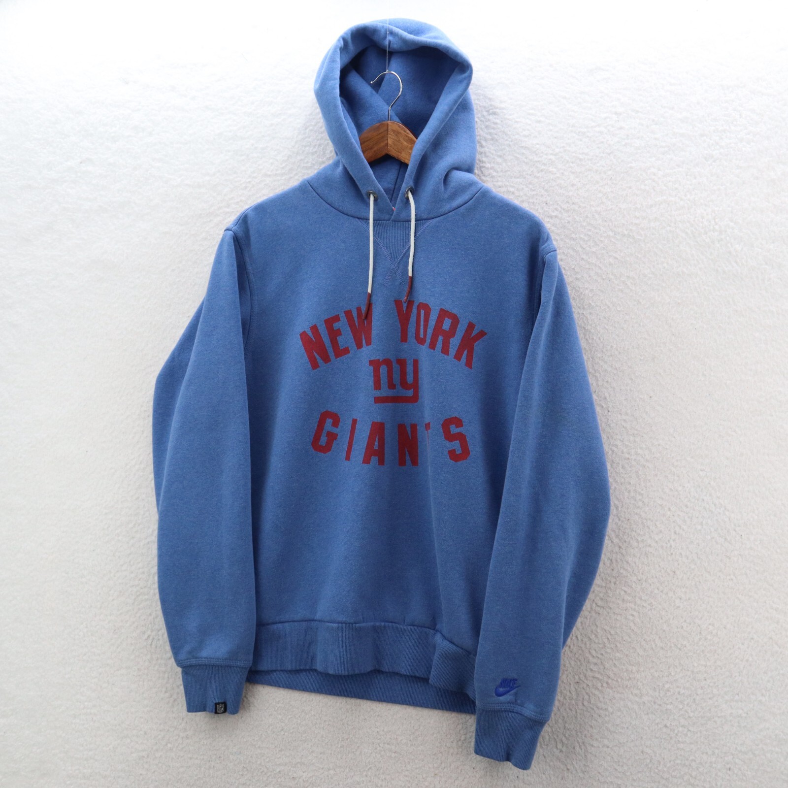 Nike New York Giants Hoodie Men's M Blue Sweatshirt NFL Football Sportswear Logo