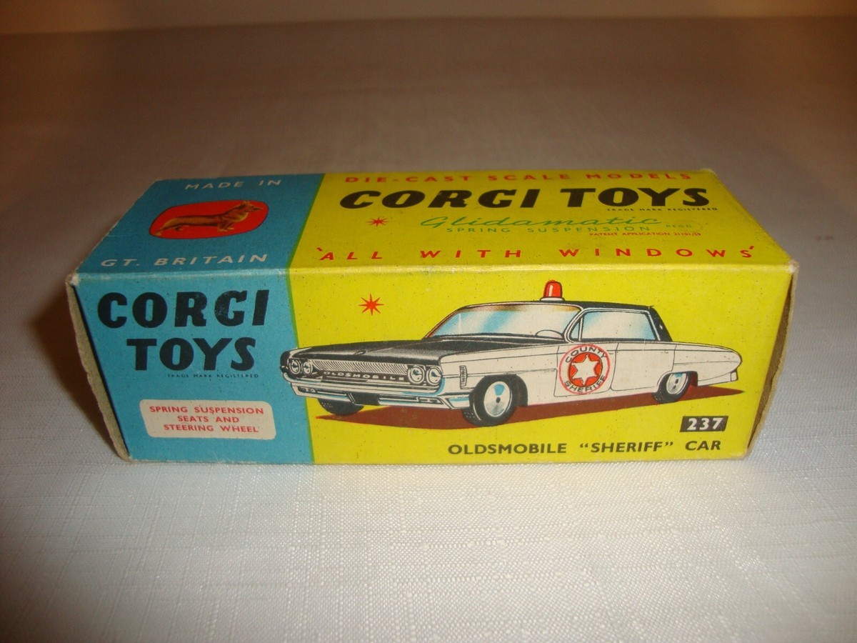 CORGI 237 OLDSMOBILE SHERIFF CAR - EXCELLENT in original BOX | eBay