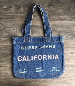 guess denim bag