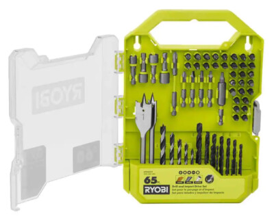 RYOBI - A986501 - Drill and Impact Drive Kit - 65-Piece | eBay