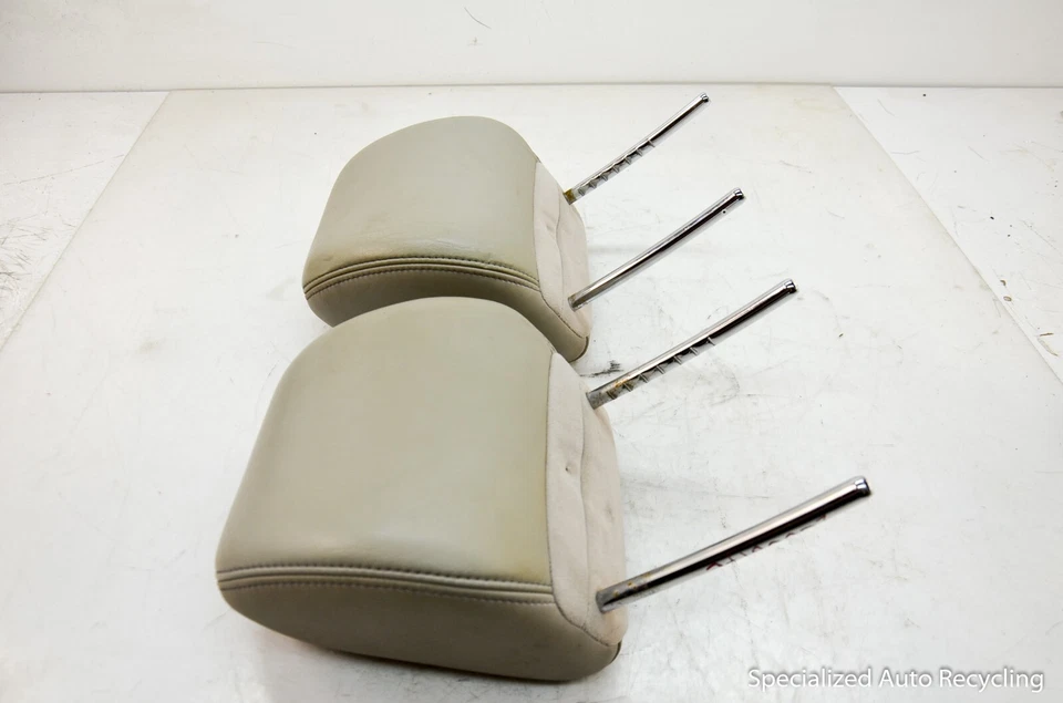2010 ACURA TL FRONT LEFT AND RIGHT HEADREST GRAY LEATHER OEM - Изображение 4 из 4