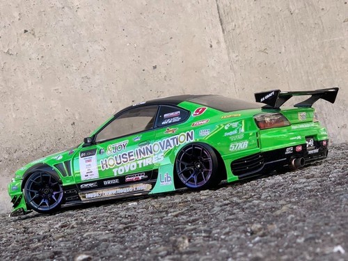 Addiction ReveD 1/10 RC Car Painted Body Nissan S15 Silvia WONDER Body Only - Picture 5 of 20