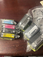 Lot of 7- Genuine Epson 302 3 Black 1 each Photo Black Cyan/Magenta/Yellow